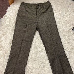 Ann Taylor - Black and Gold Dress Pants